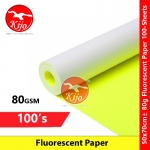 【100-Sheets】 50x70cm± Fluorescent Paper 80gsm #Kertas #Pendarfluor #Fluorescent #Paper #荧光纸 #6933